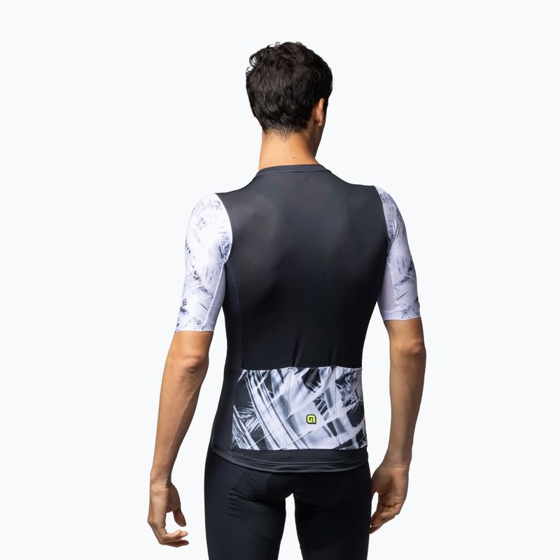 Herren Radtrikot Alé Palm schwarz 2