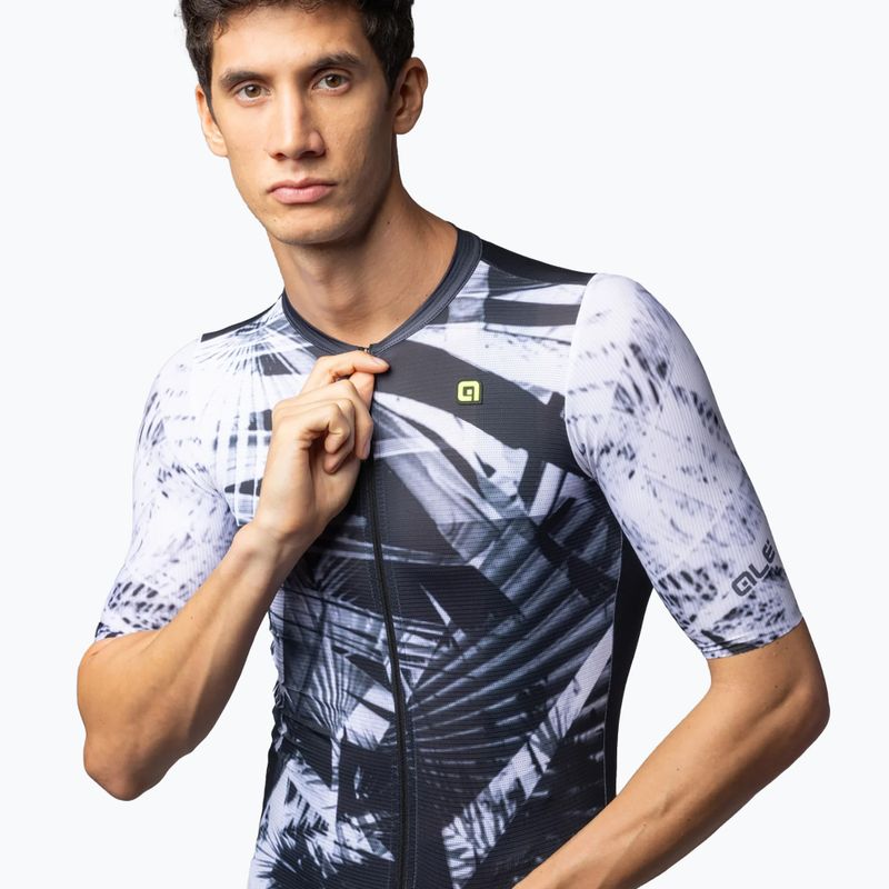 Herren Radtrikot Alé Palm schwarz 3