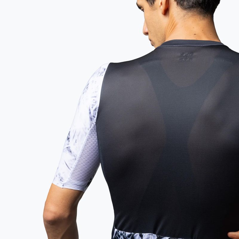 Herren Radtrikot Alé Palm schwarz 4