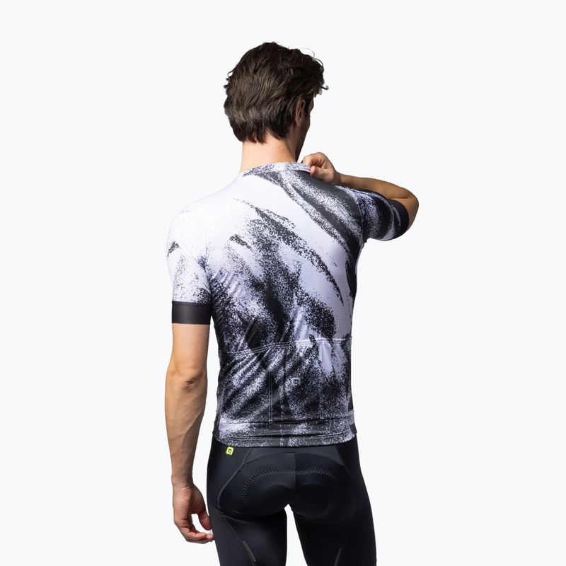 Herren Radtrikot Alé Trace weiß 2