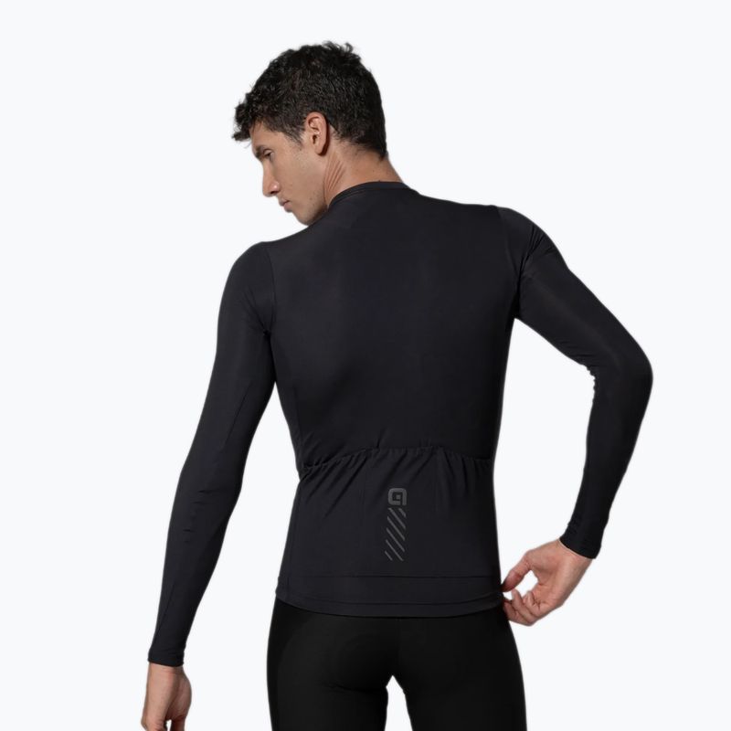 Fahrrad-Longsleeve Herren Alé Color Block black 2
