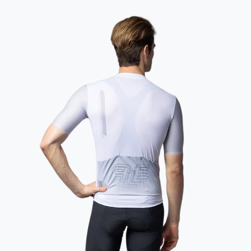 Herren-Fahrradtrikot Alé Follow Me white 2