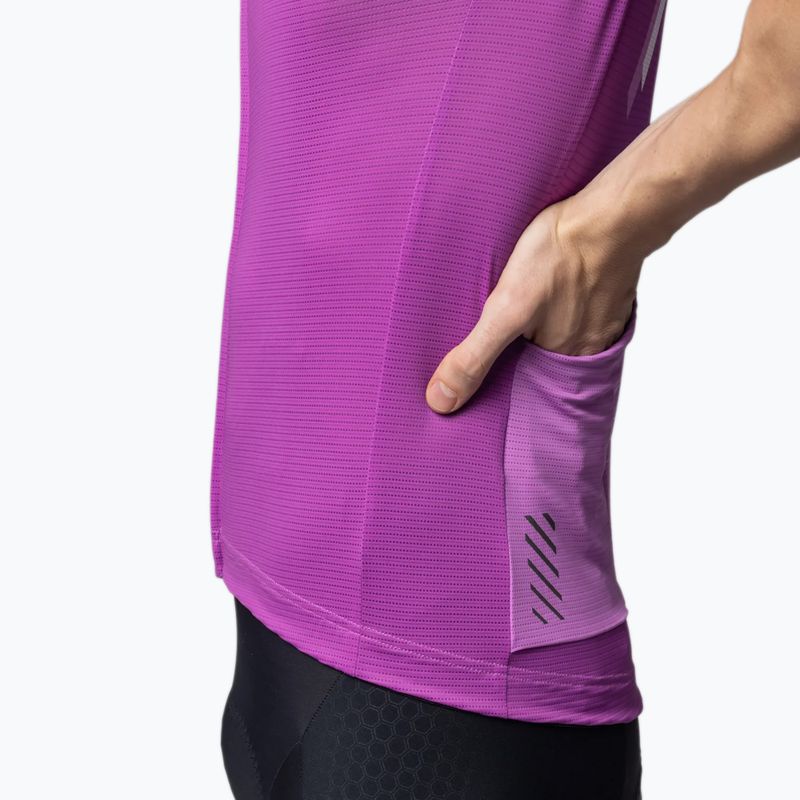 Herren-Fahrradtrikot Alé Follow Me cyclamen 6