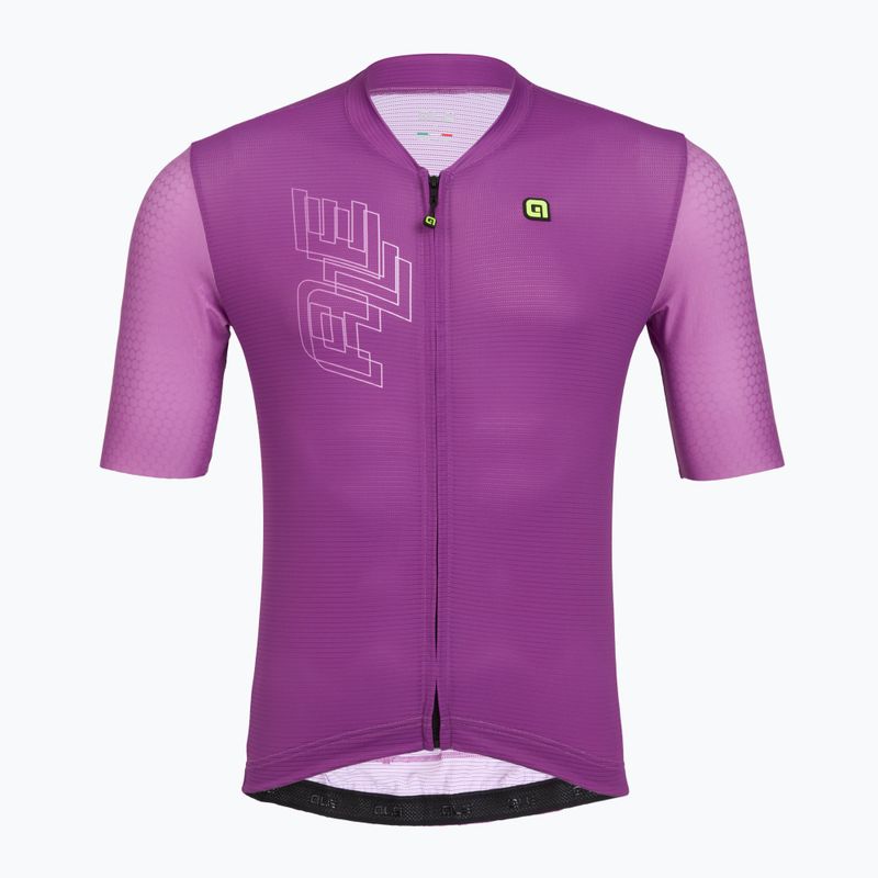 Radtrikot Herren Alé Follow Me cyclamen 7