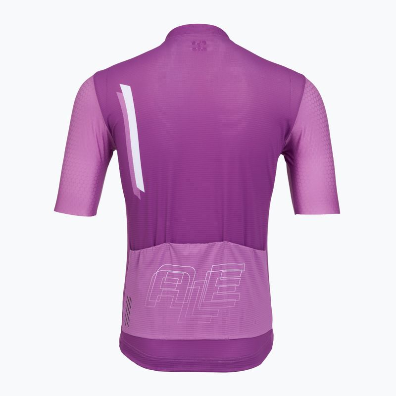 Radtrikot Herren Alé Follow Me cyclamen 8