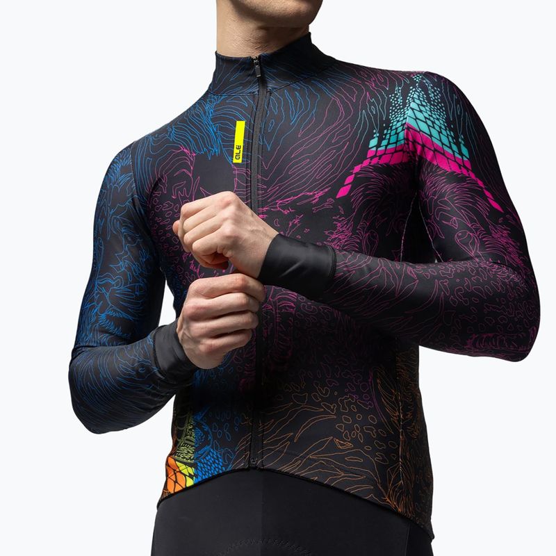 Herren Radsweatshirt Alé Zanzibar Jersey multicolore/multicolor 4