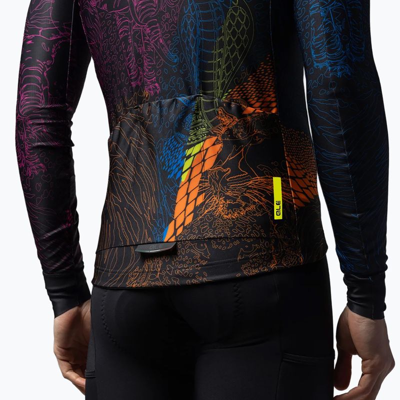 Herren Radsweatshirt Alé Zanzibar Jersey multicolore/multicolor 6