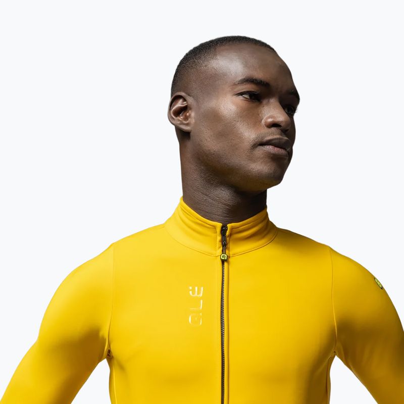 Herren Radsweatshirt Alé Fondo 3.0 LS Jersey zenzero/ginger 3