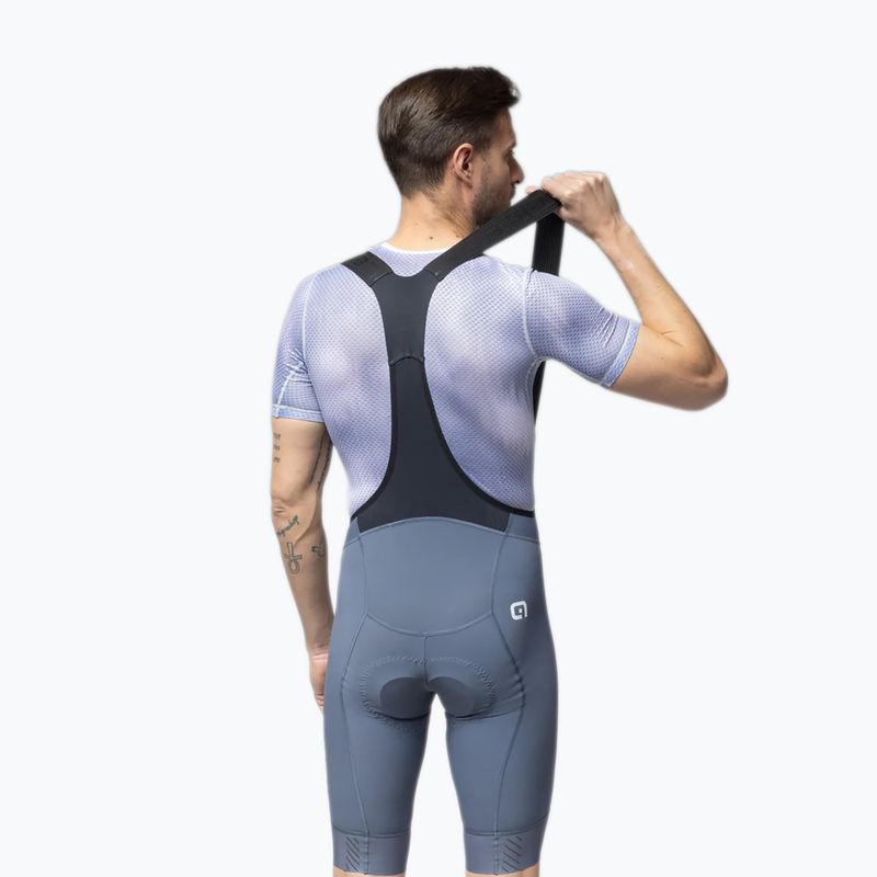 Radlershorts Herren Alé Magic Colour Bibshorts steel 2