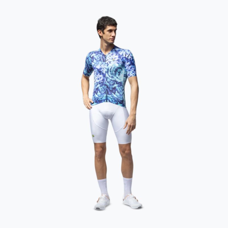 Radtrikot Herren Alé Clorofilla blue combo 2