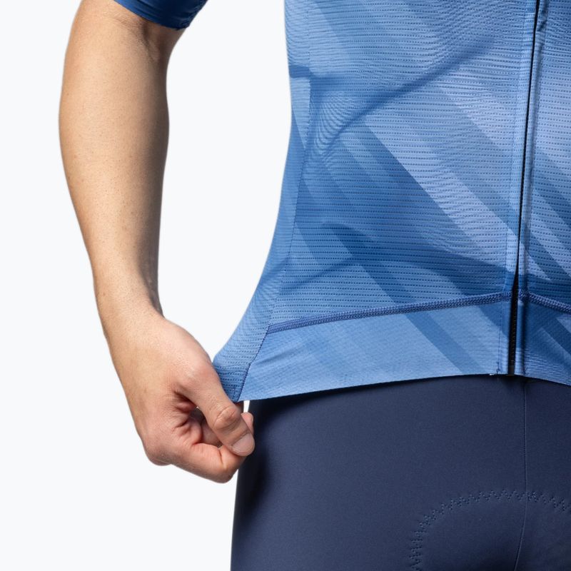 Herren-Fahrradtrikot Alé Crash ink blue 5