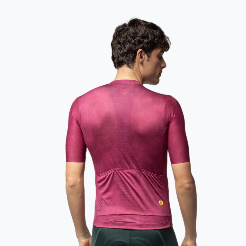 Herren-Fahrradtrikot Alé Deep amethyst 3