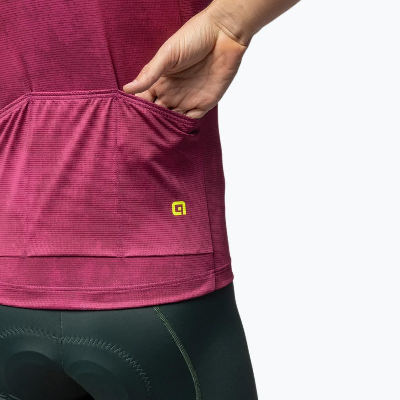 Herren-Fahrradtrikot Alé Deep amethyst 5