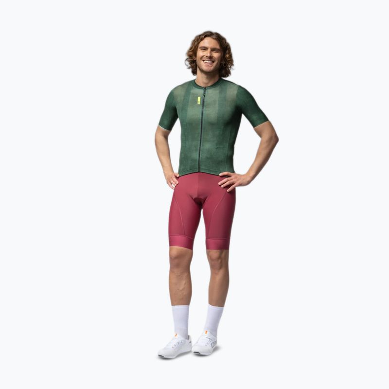 Herren-Fahrradtrikot Alé Deep dark green 2