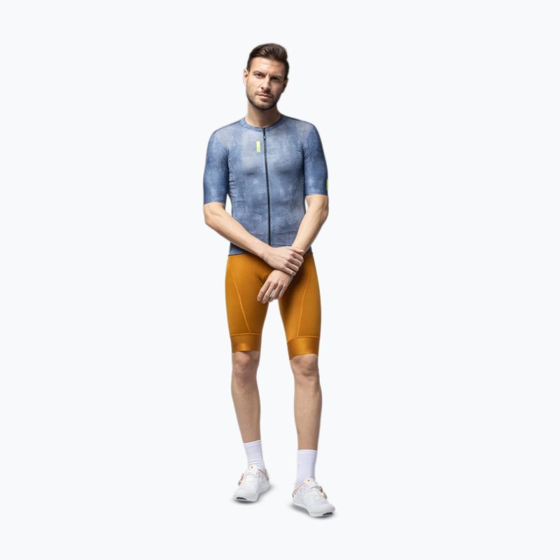 Radtrikot Herren Alé Deep powder blue 2
