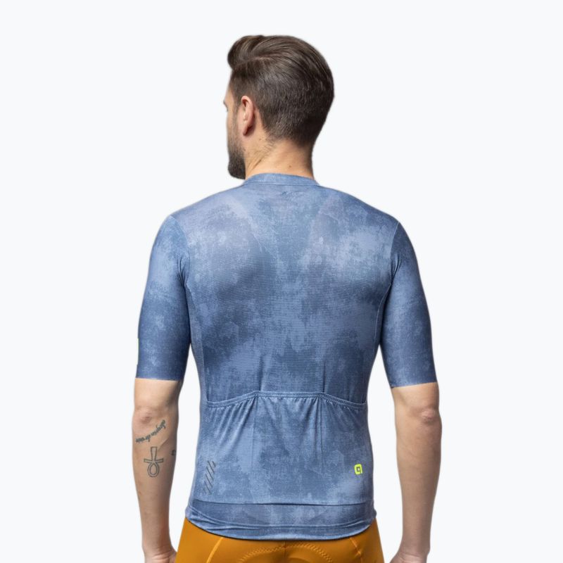 Radtrikot Herren Alé Deep powder blue 3