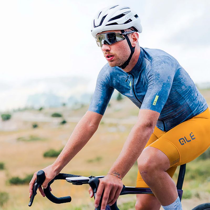 Herren-Fahrradtrikot Alé Deep powder blue 6