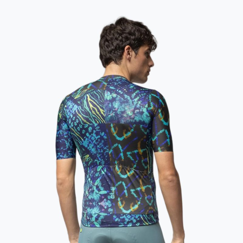 Herren-Fahrradtrikot Alé Caraibi black 3