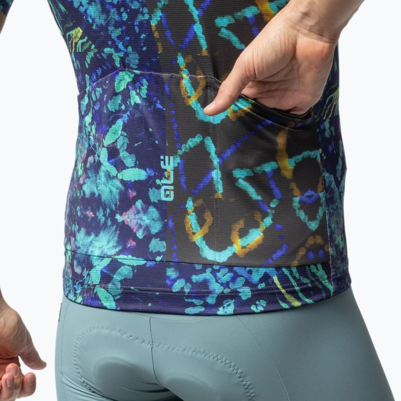 Herren-Fahrradtrikot Alé Caraibi black 5