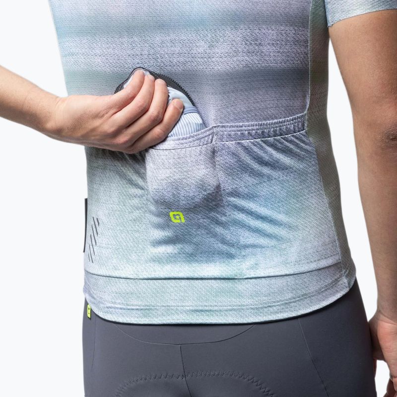 Radtrikot Herren Alé Traccia white 5