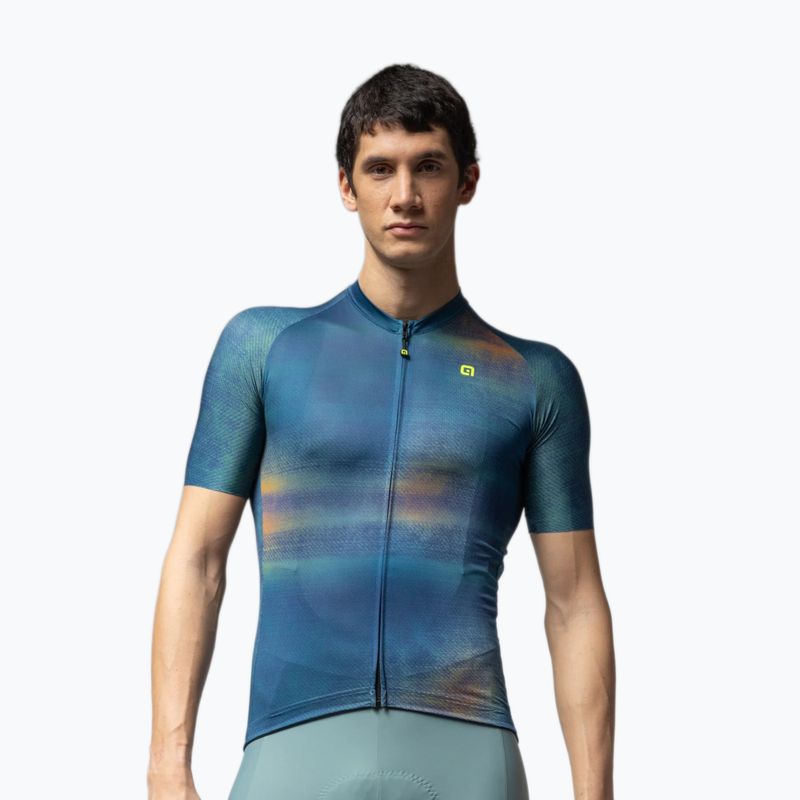 Radtrikot Herren Alé Traccia abyss