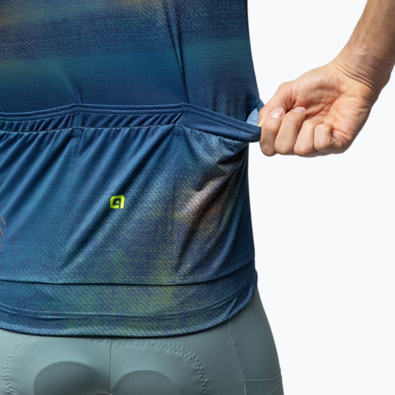 Herren-Fahrradtrikot Alé Traccia abyss 6