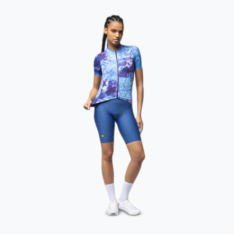 Radtrikot Damen Alé Linfa blue combo 2