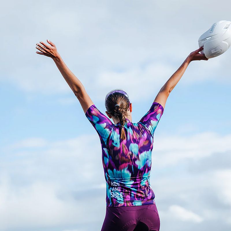 Radtrikot Damen Alé Jardin 2.0 purple combo 7