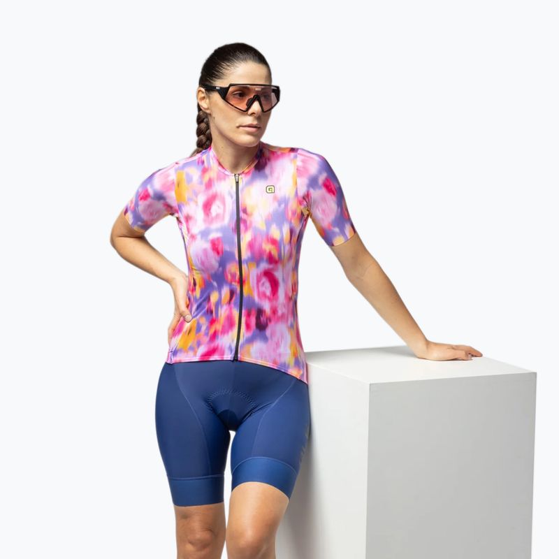 Radtrikot Damen Alé Jardin 2.0 pink combo 2