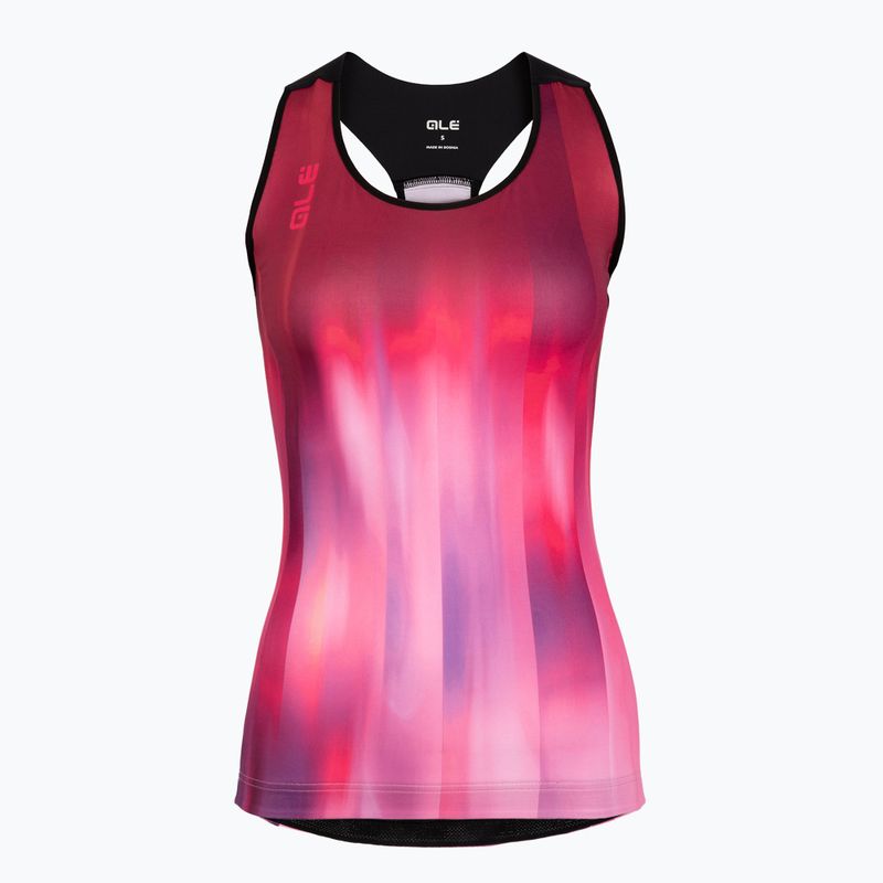 Radtrikot Damen Alé Crazy TT pink combo 6