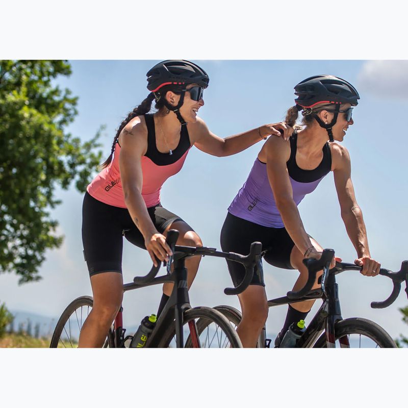 Damen-Fahrradtrikot Alé Color Block TT flamingo pink 6