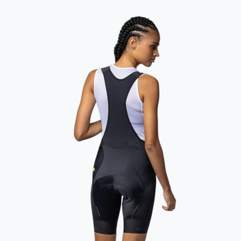 Damen-Radshorts Alé Strada 2.0 Bibshorts black 2