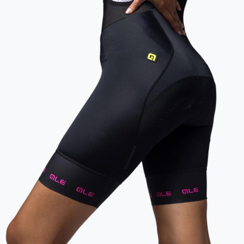 Damen-Radshorts Alé Strada 2.0 Bibshorts fuchsia 4