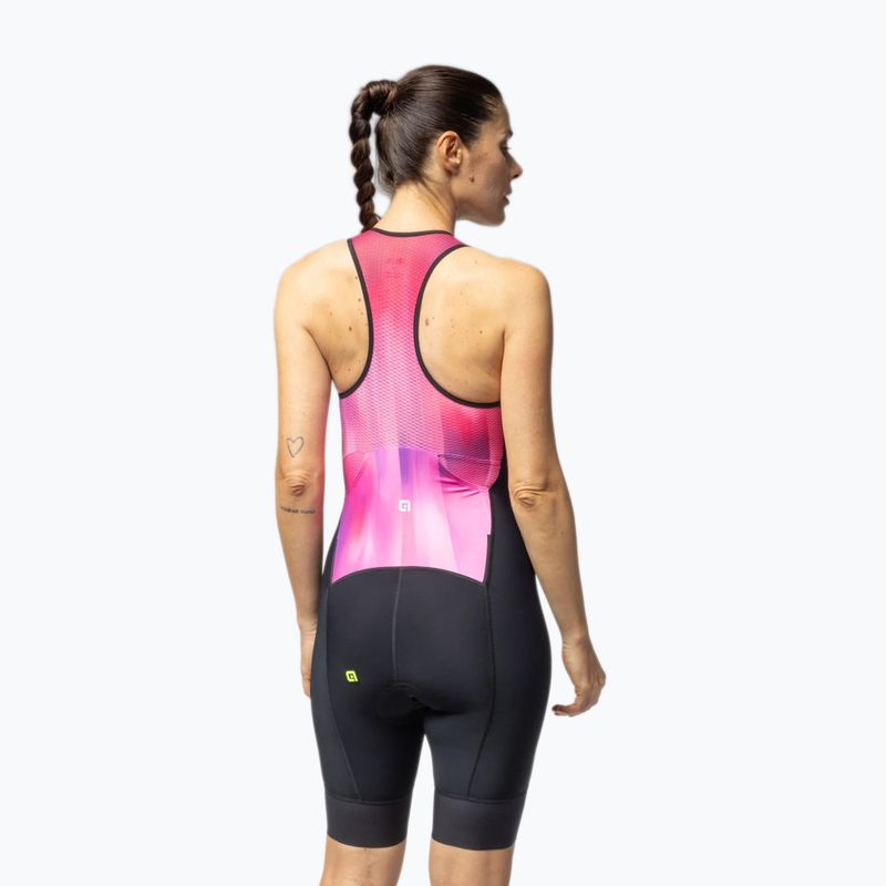 Triathlon-Anzug Damen Alé Crazy pink combo 3