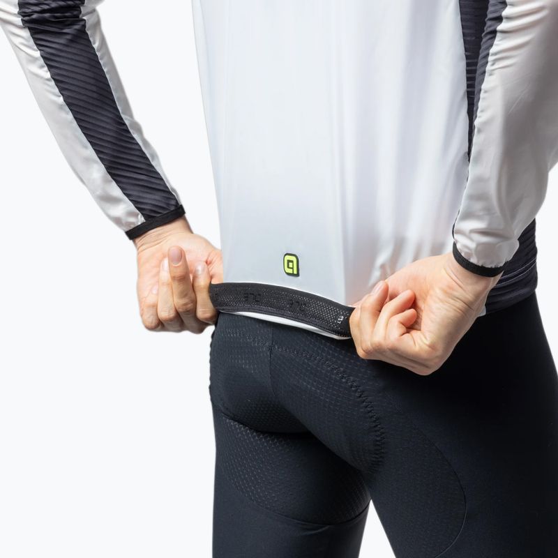 Herren-Fahrradjacke Alé Light Pack 2.0 white 5
