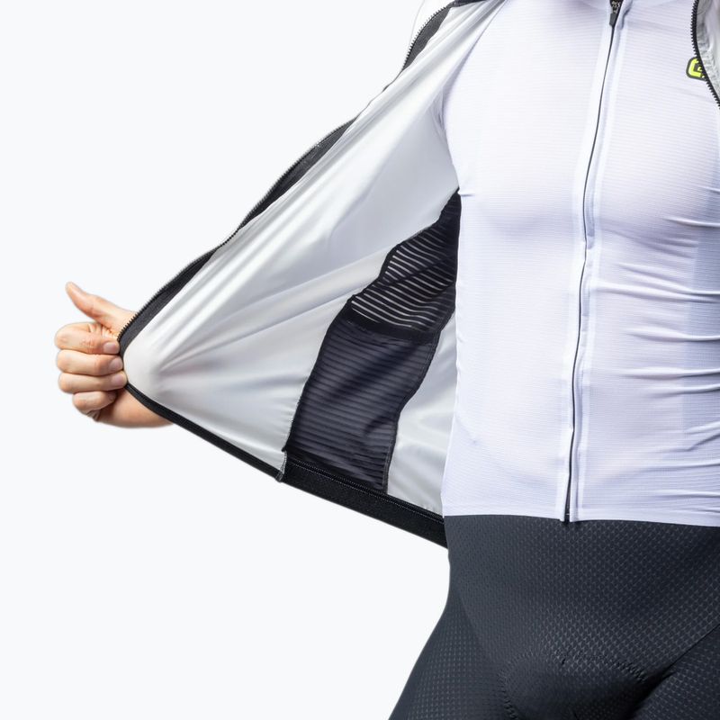 Herren-Fahrradjacke Alé Light Pack 2.0 white 6