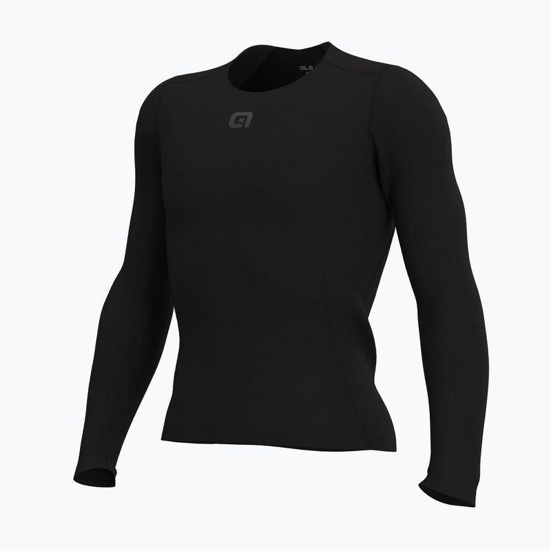 Herren-Radunterhemd Alé Merino LS nero/black 8
