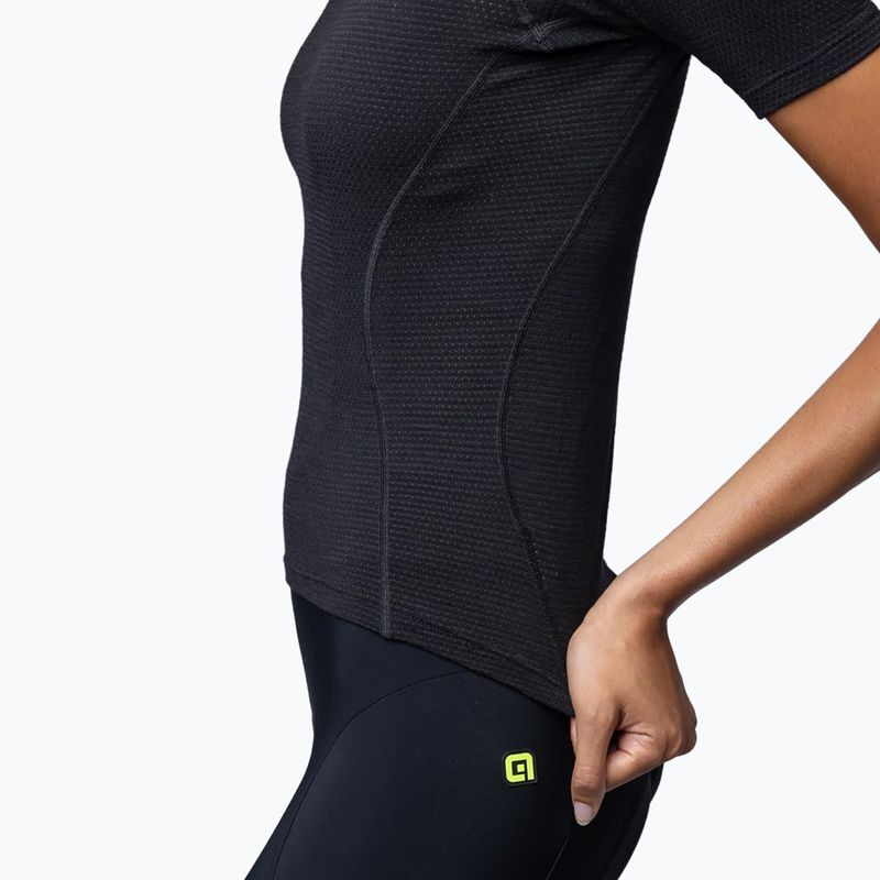 Damen-Radunterhemd Alé Merino SS nero/black 5