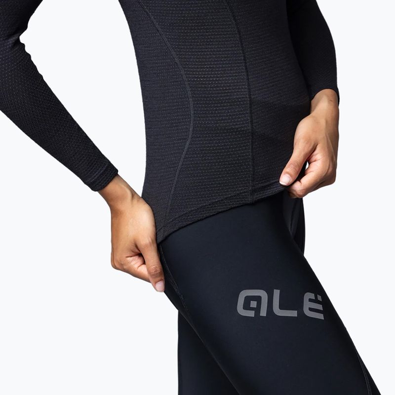 Damen-Radunterhemd Alé Merino LS nero/black 7
