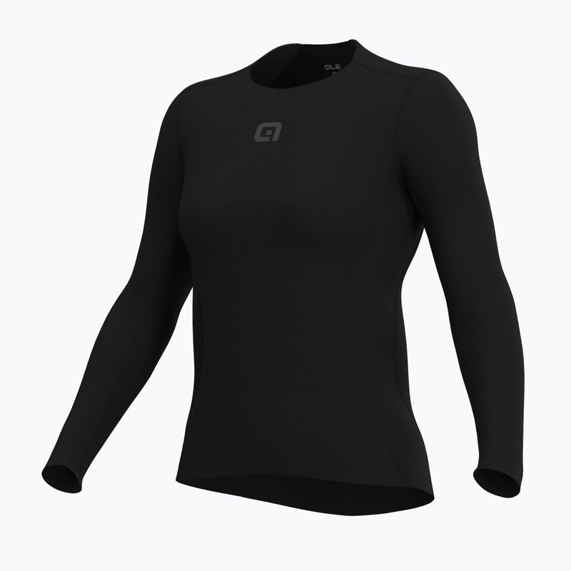Damen-Radunterhemd Alé Merino LS nero/black 8