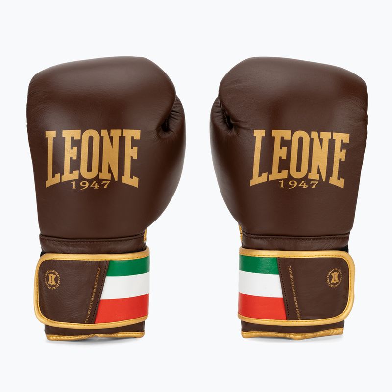 Boxhandschuhe LEONE 1947 Italy '47 black/white/brown 2