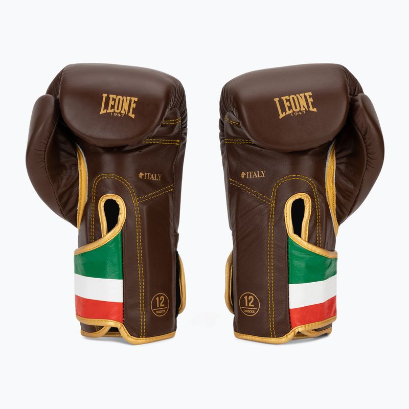 Boxhandschuhe LEONE 1947 Italy '47 black/white/brown 3