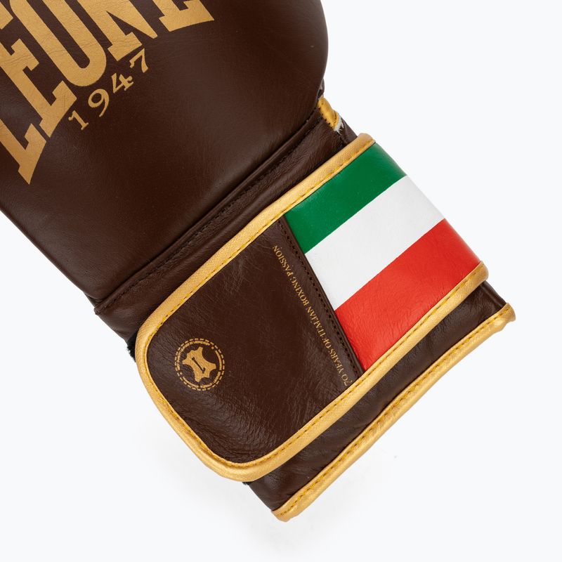 Boxhandschuhe LEONE 1947 Italy '47 black/white/brown 6