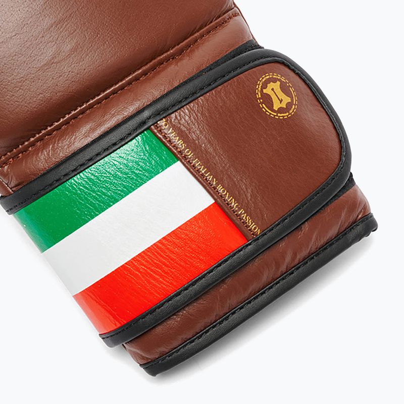 Boxhandschuhe LEONE 1947 Italy '47 black/white/brown 7
