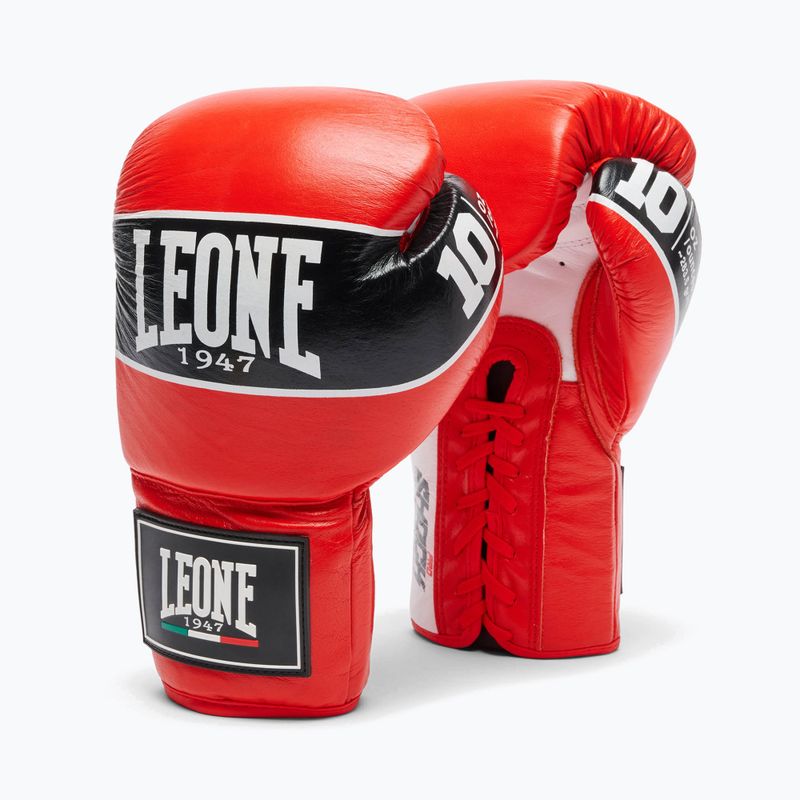 Boxhandschuhe LEONE 1947 Shock Pro red 2