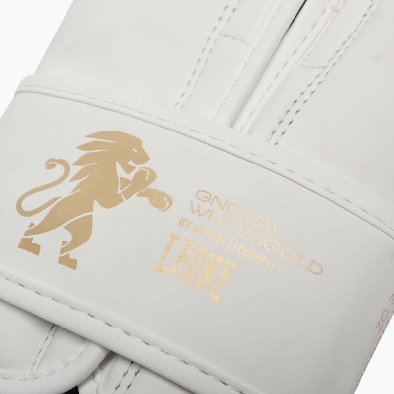 Boxhandschuhe LEONE 1947 Idol white/gold 8