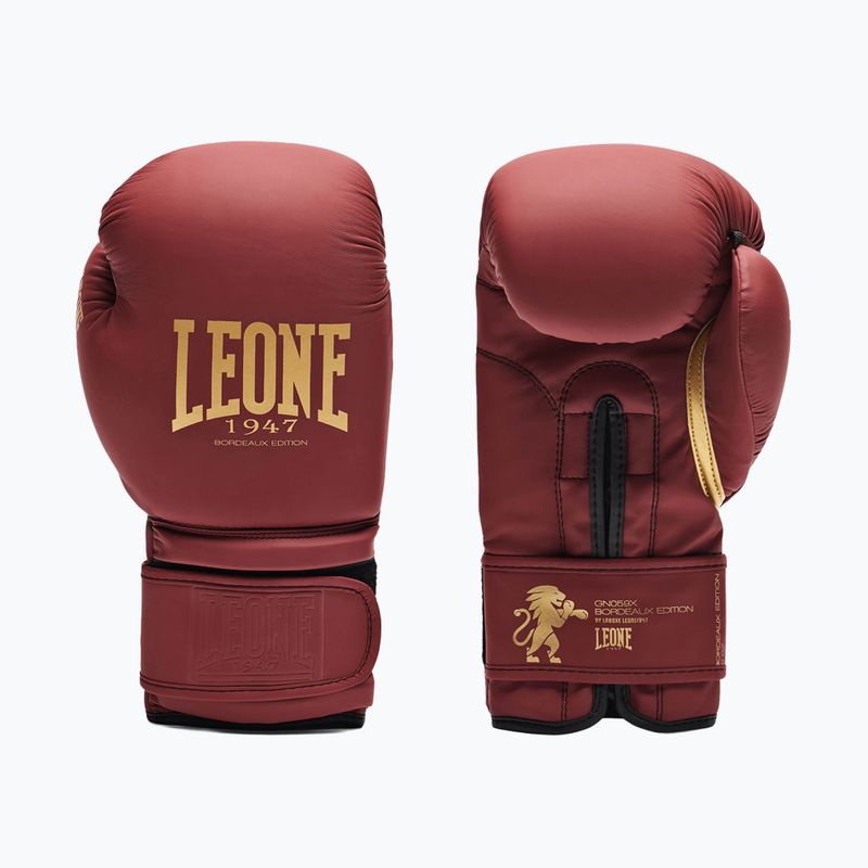 Boxhandschuhe LEONE 1947 Idol burgundy