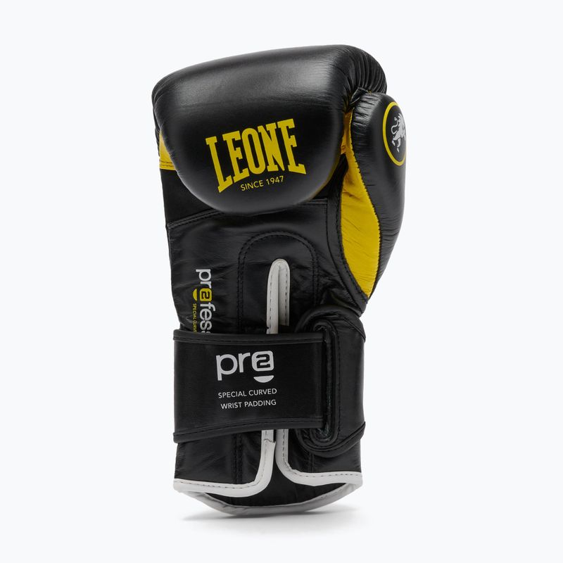 Boxhandschuhe LEONE 1947 Professional 2 yellow 4