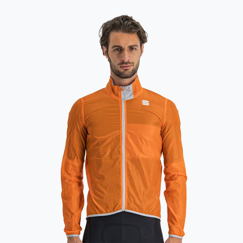Men's Sportful Hot Pack Easylight Fahrradjacke orange 1102026.850 5