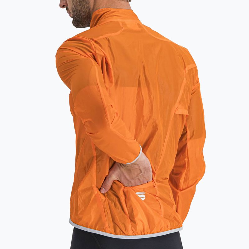 Men's Sportful Hot Pack Easylight Fahrradjacke orange 1102026.850 8